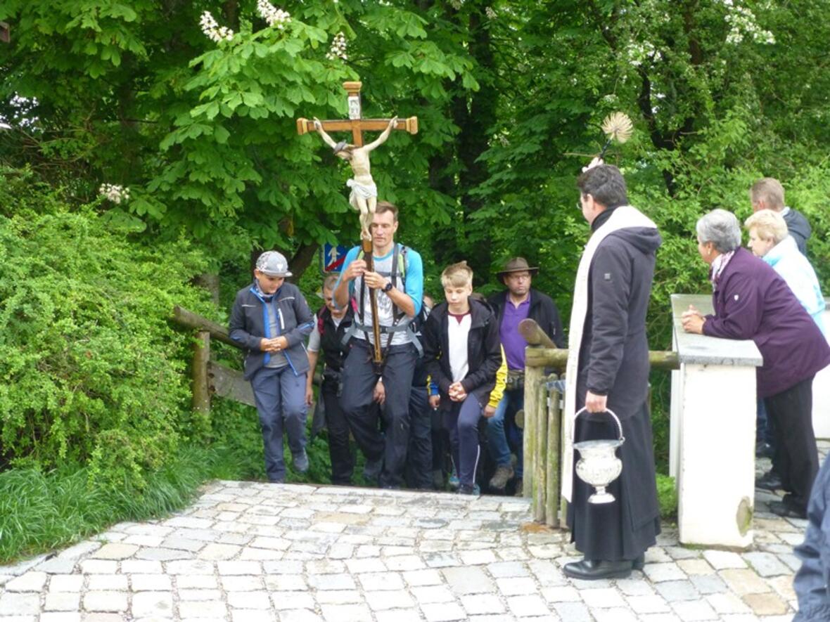 Ankunft in Andechs