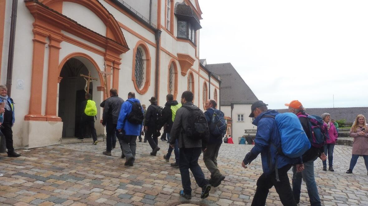 Ankunft in Andechs